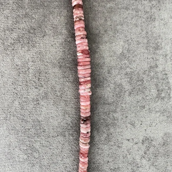 Jay King Rhodochrosite Graduated Bead 18" Sterling Silver Necklace - Picture 4 of 7